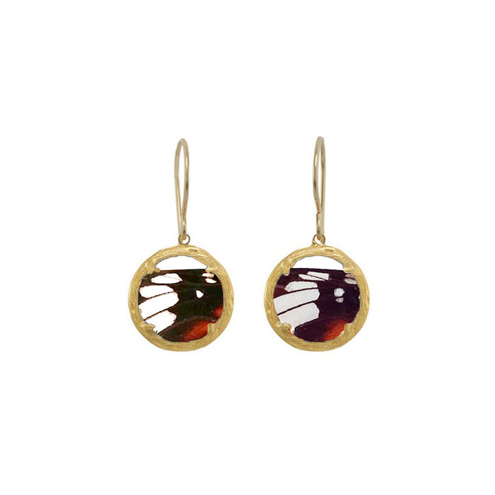 Gold Vermeil Monarch Earrings