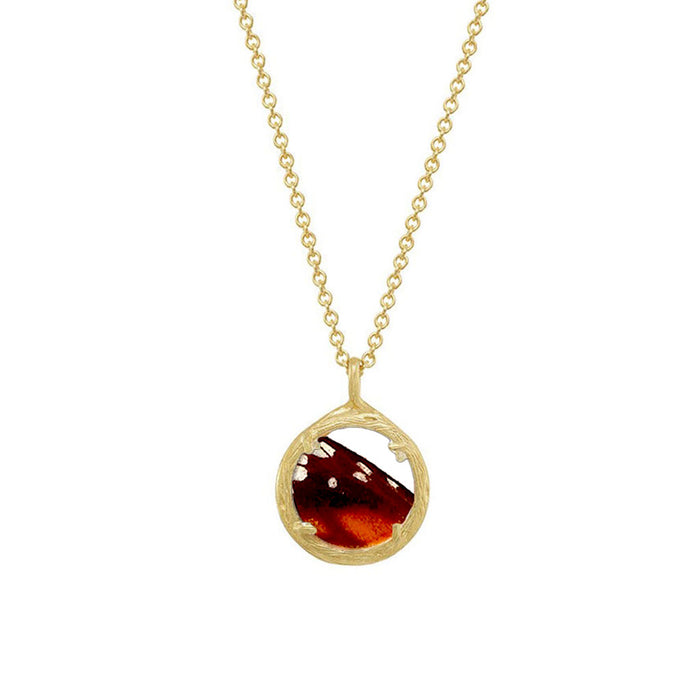 Gold Vermeil Monarch Necklace
