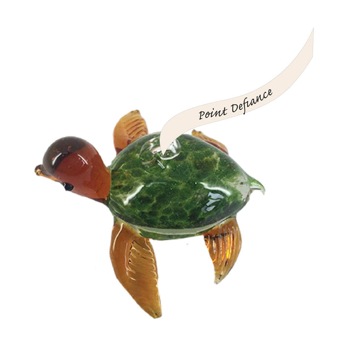 Point Defiance Zoo & Aquarium Turtle Glass Ornament