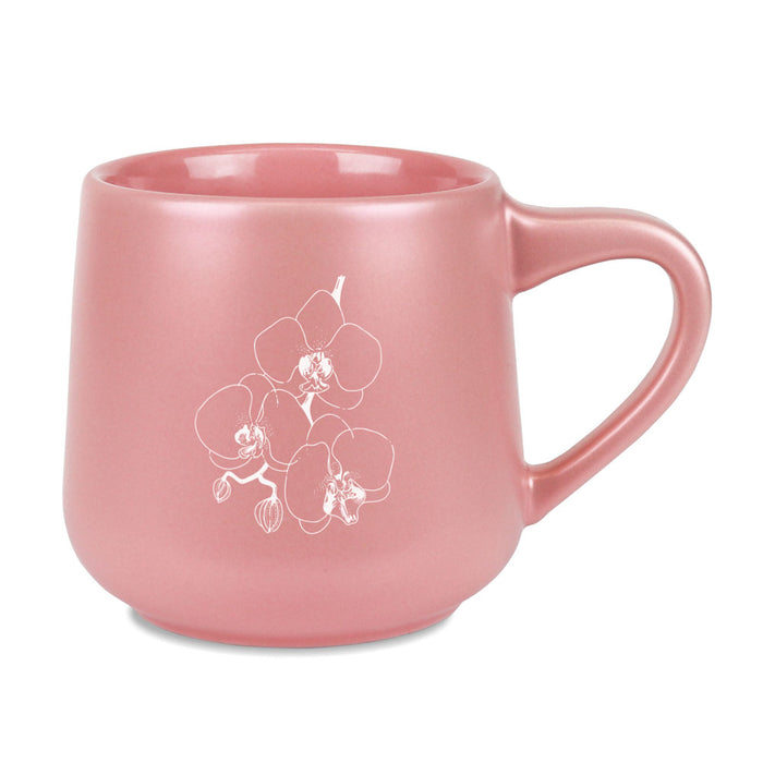 Naples Botanical Garden Orchid Shimmer Mug