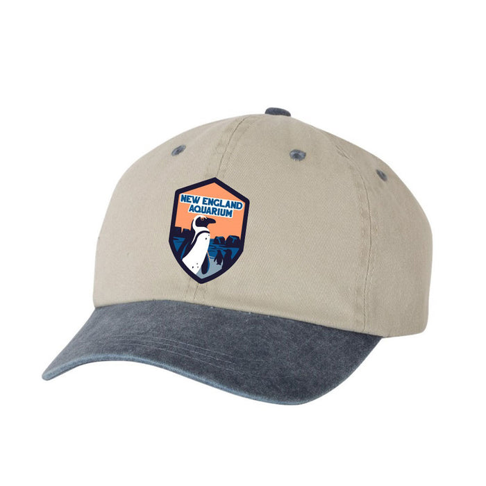 New England Aquarium Penguin Crest Cap