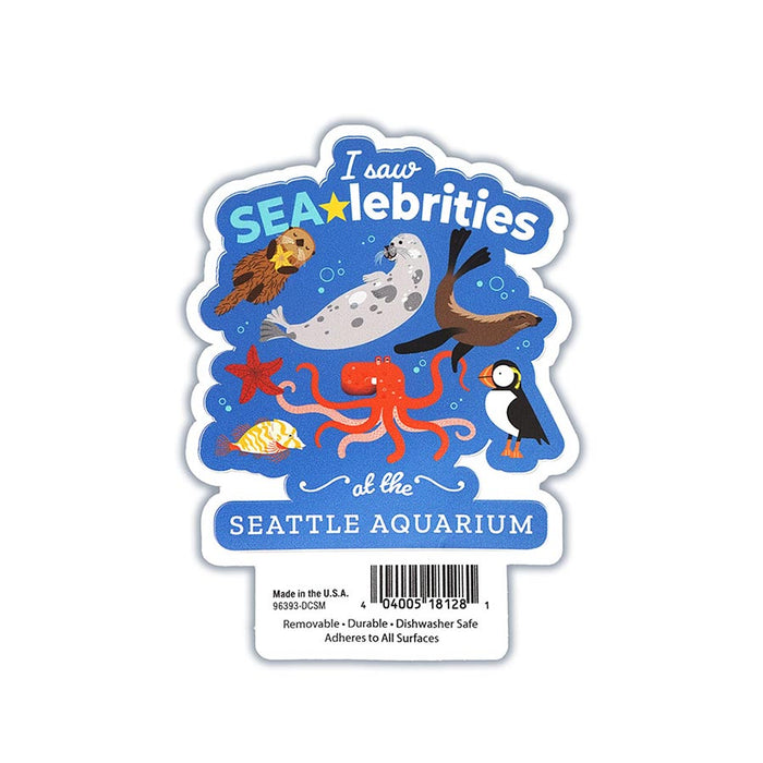 Seattle Aquarium SEAlebrities Sticker