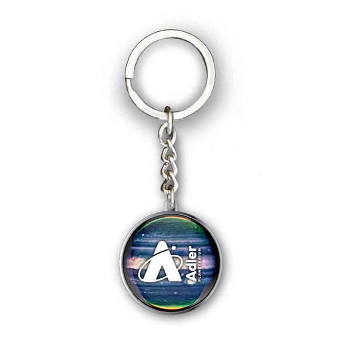 Adler Planetarium Jupiter Glass Dome Keychain