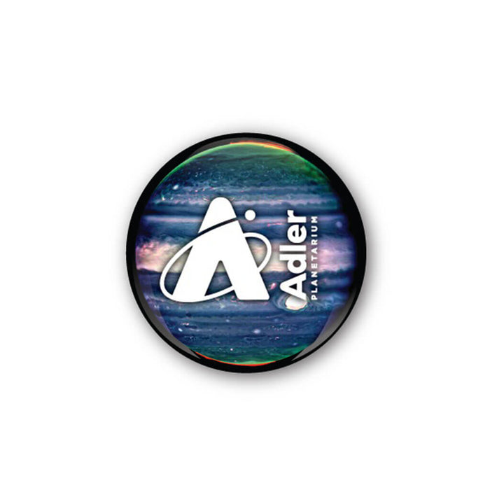 Adler Planetarium Jupiter Glass Dome Magnet