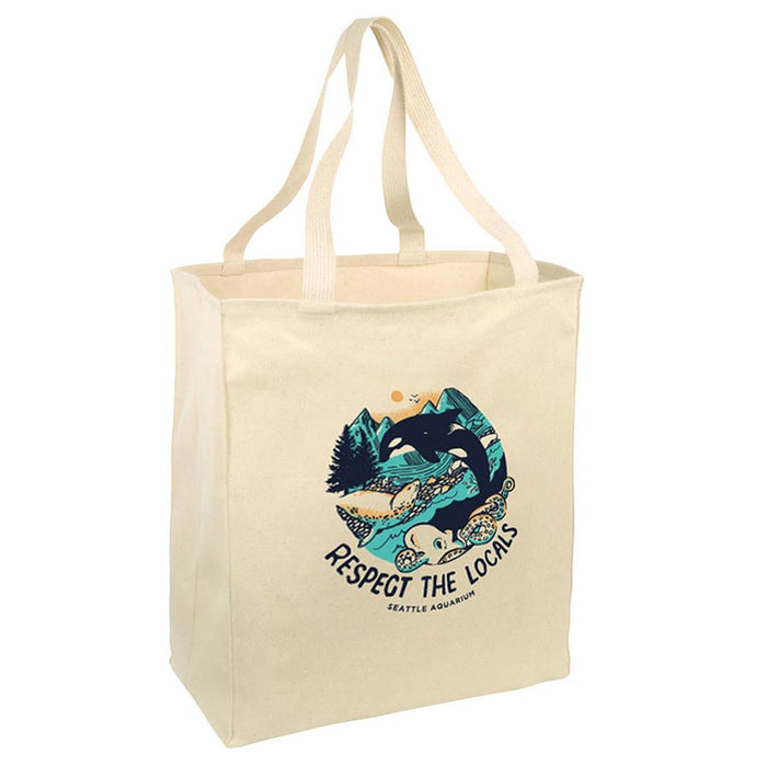Seattle Aquarium Respect The Locals Tote
