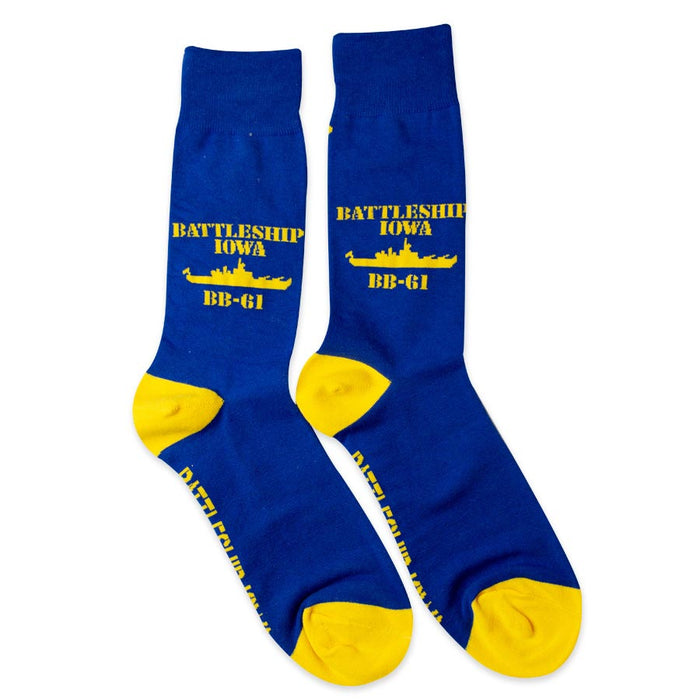Battleship IOWA BB-61 Socks