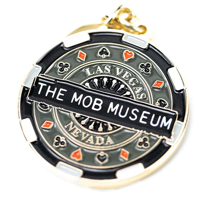 Las Vegas Poker Chip Keychain