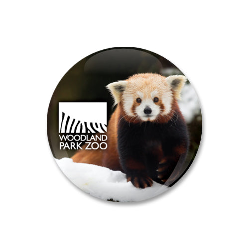 Woodland Park Zoo Red Panda Glass Dome Magnet