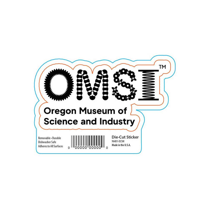 Oregon Museum of Science and Industry Logo Sticker