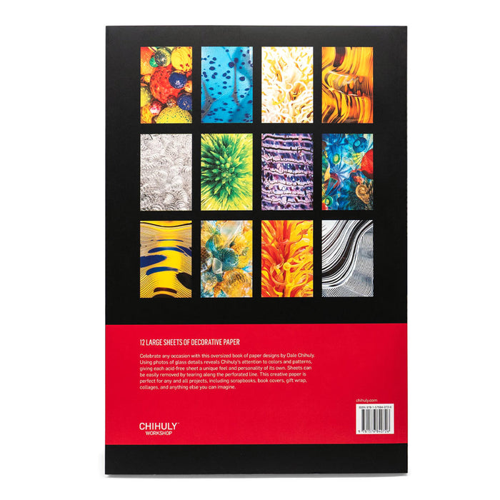 Chihuly Pure Imagination Decorative Paper Book