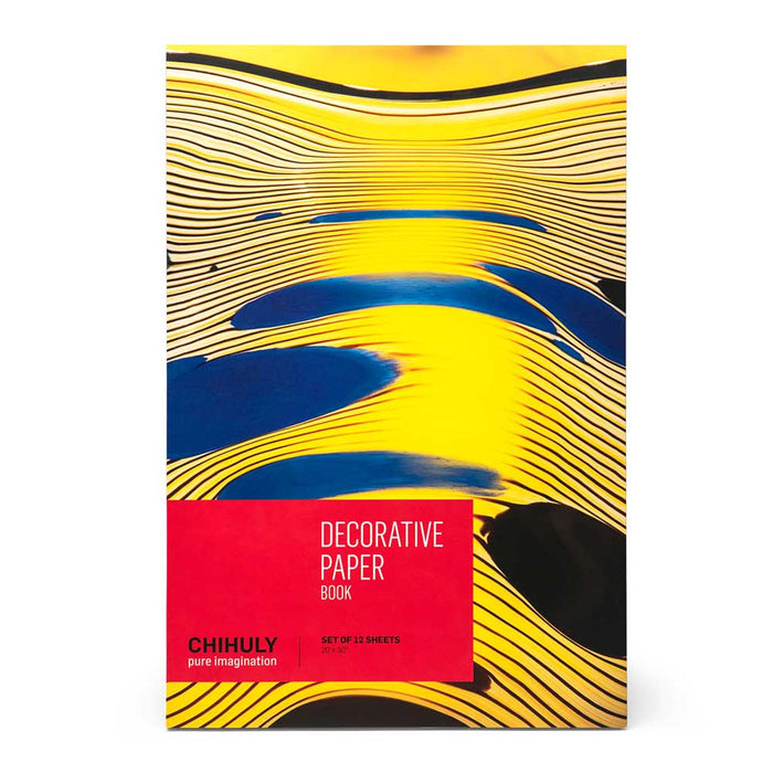 Chihuly Pure Imagination Decorative Paper Book