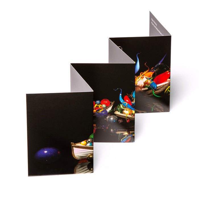 Chihuly Boats Panorama Card