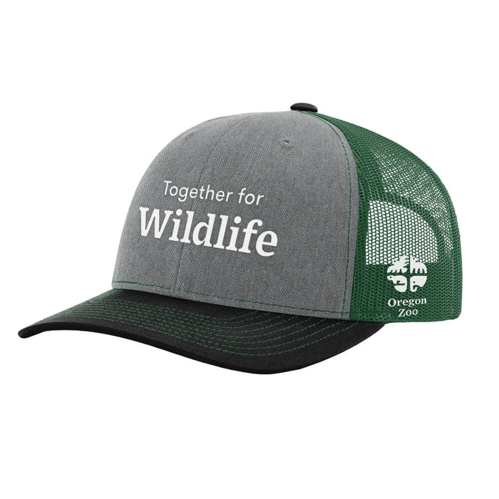 Oregon Zoo Tricolor Logo Cap