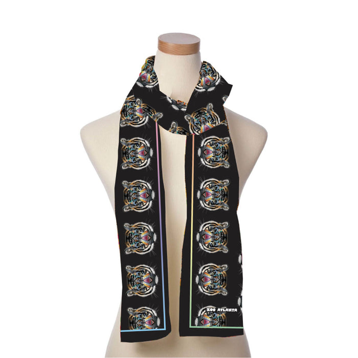 Zoo Atlanta Austin Blue Tiger Scarf