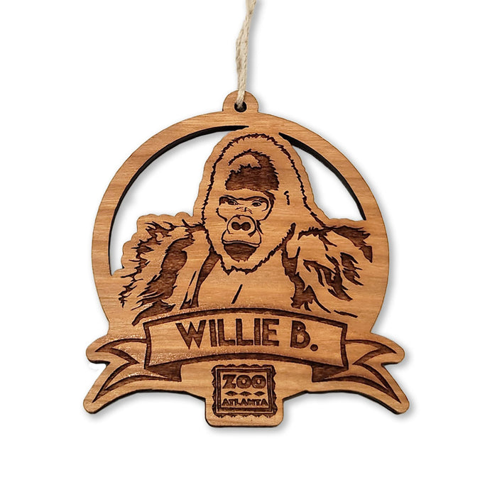 Zoo Atlanta Willie B Ornament