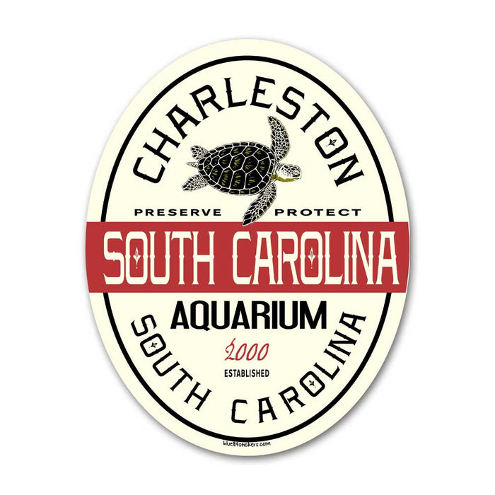 South Carolina Aquarium Sea Turtle Sticker
