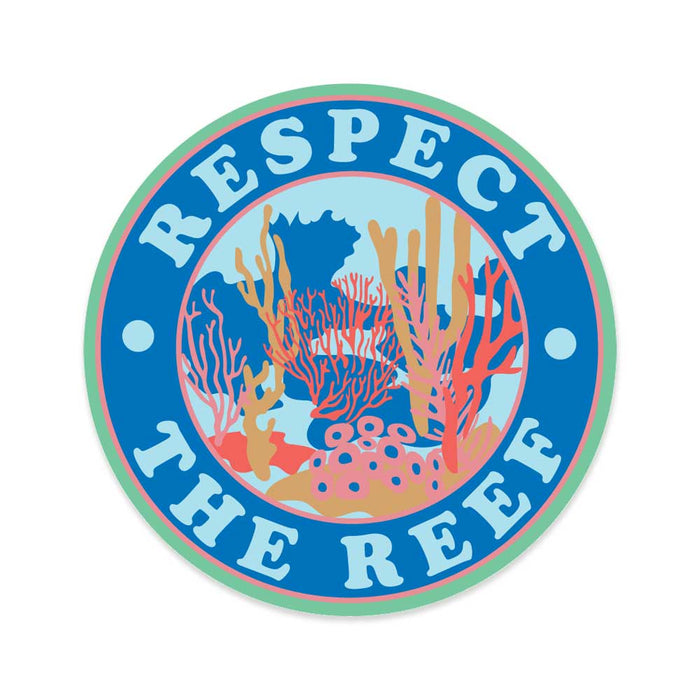 Respect the Reef Sticker