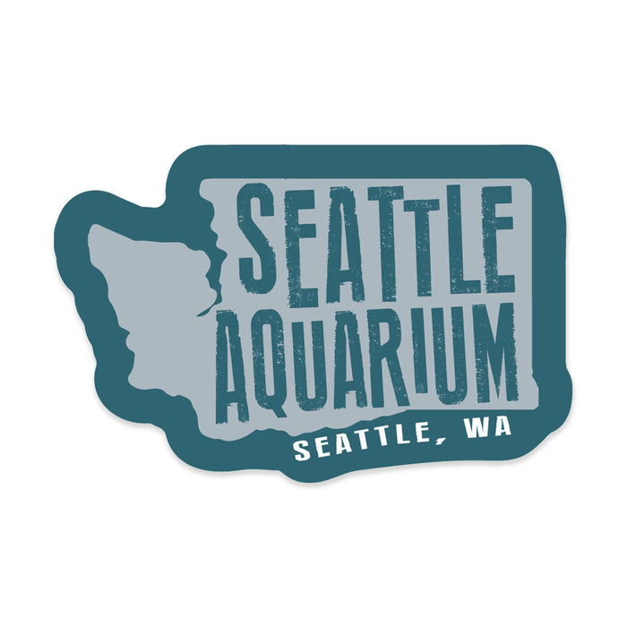 Seattle Aquarium Washington State Sticker