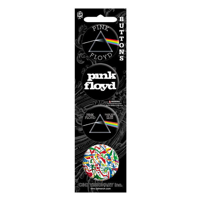 Pink Floyd Dark Side of the Moon Button Set