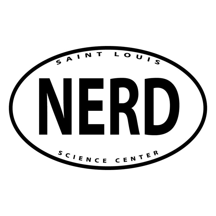 Saint Louis Science Center Nerd Sticker