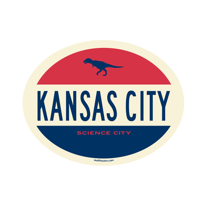Kansas City Science City Dino Sticker