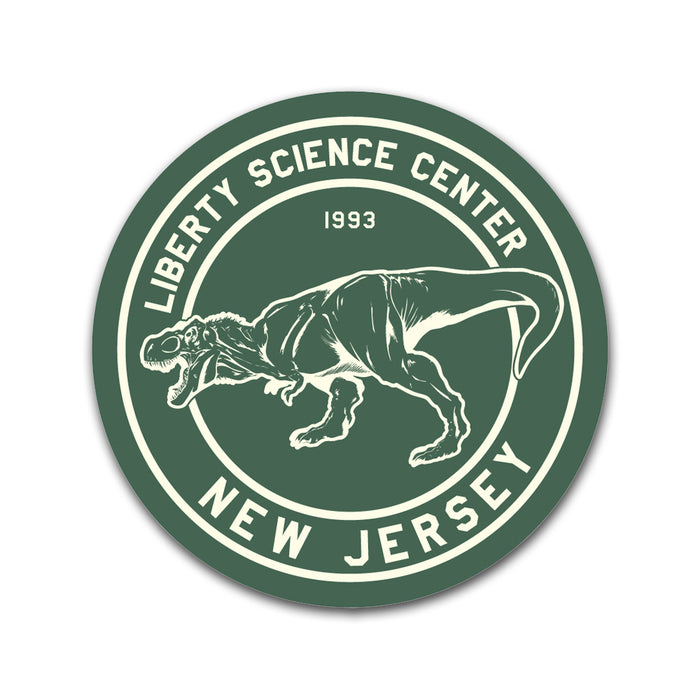 Liberty Science Center T-Rex Sticker
