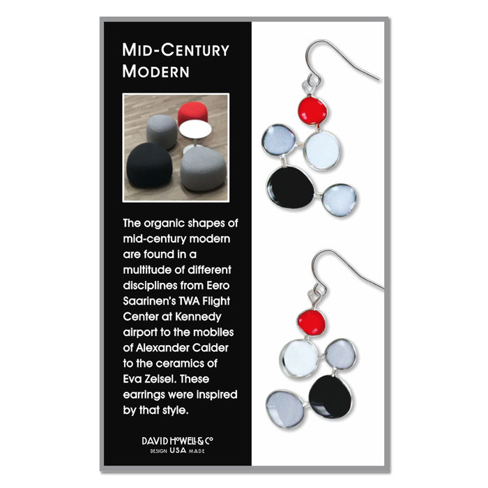 Mid-Century Modern Calder Earrings