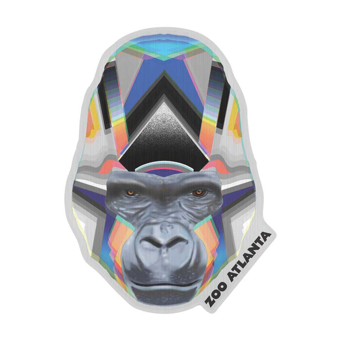 Zoo Atlanta Austin Blue Gorilla Sticker