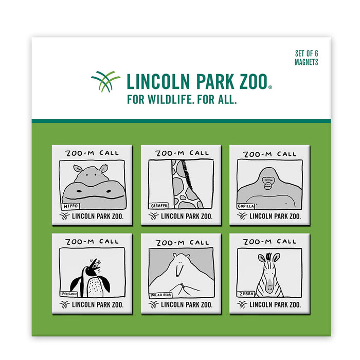 Lincoln Park Zoo 'Zoo-m Call' Magnet Set