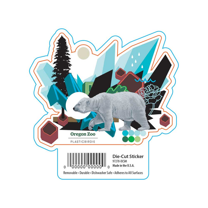 Oregon Zoo Polar Bear Sticker