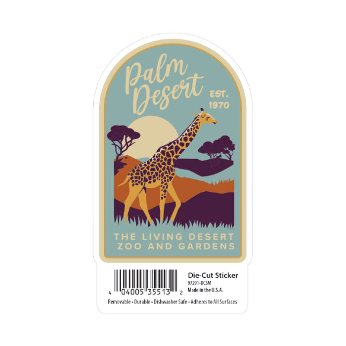 The Living Desert Zoo And Gardens Giraffe Sticker
