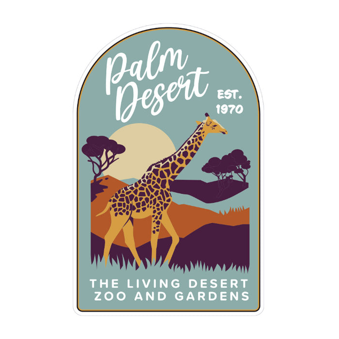 The Living Desert Zoo And Gardens Giraffe Magnet