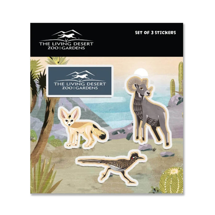 The Living Desert Zoo and Gardens Wildlife Sticker Set