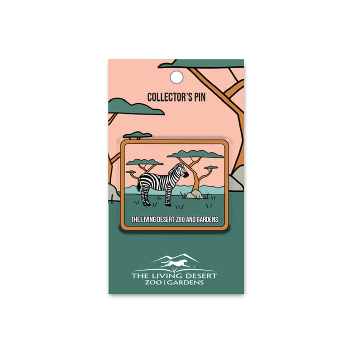 The Living Desert Zoo and Gardens Outdoorsy Zebra Pin