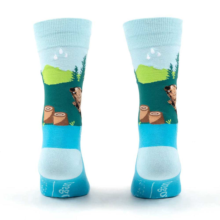 Oregon Zoo Beaver Socks