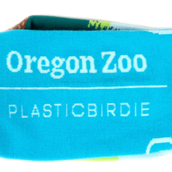 Oregon Zoo Beaver Socks