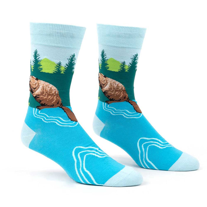 Oregon Zoo Beaver Socks