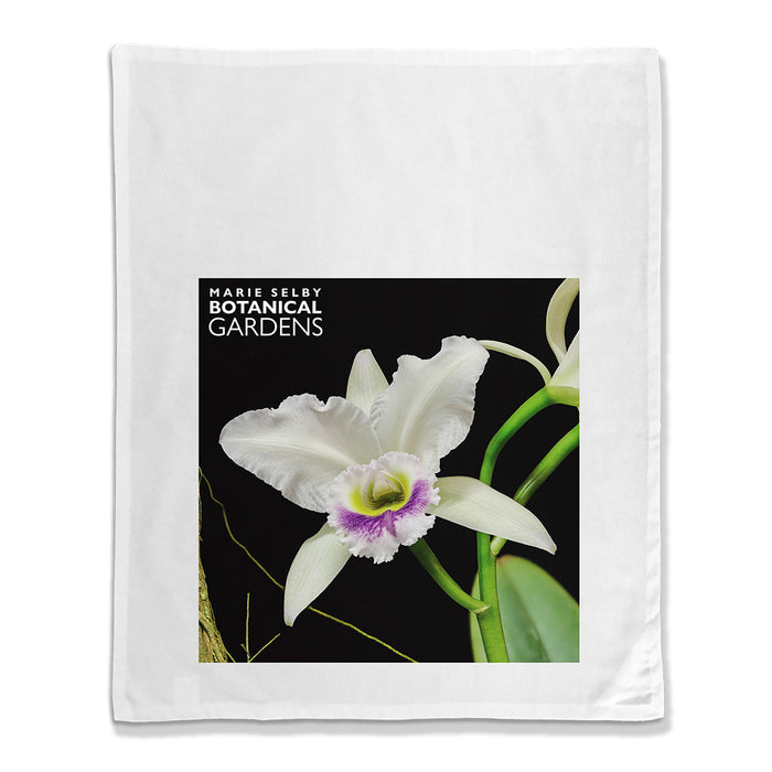 Marie Selby Botanical Gardens Orchid Tea Towel