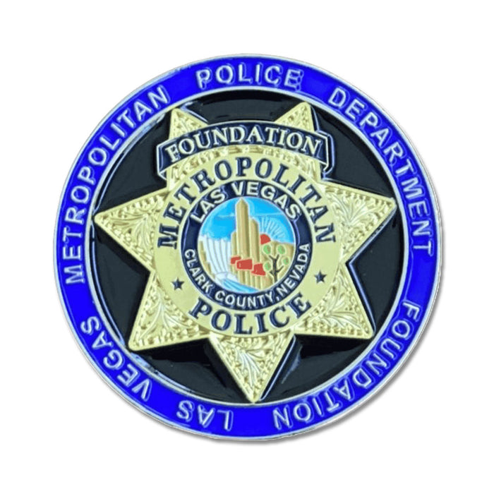Las Vegas Metropolitan Police Department Foundation Challenge Coin