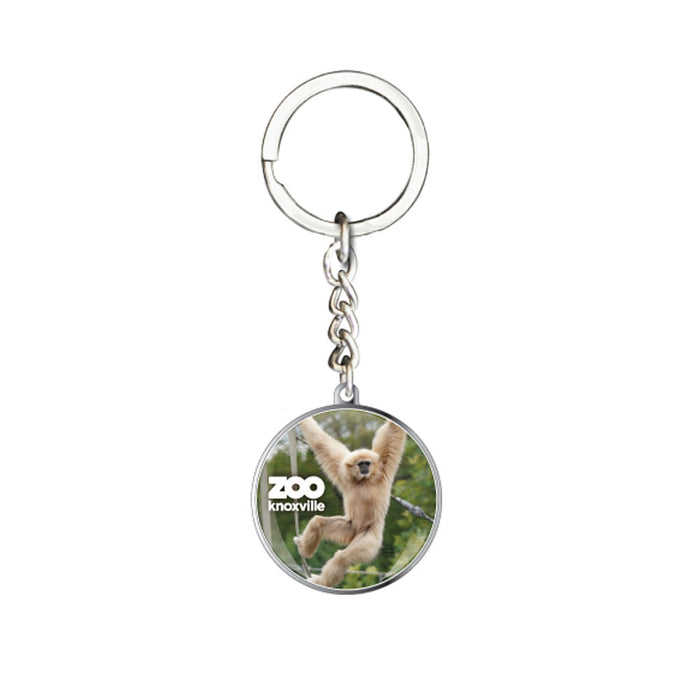 Zoo Knoxville Gibbon Dome Keychain