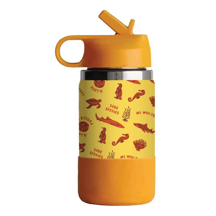 We will Protect Aquatic Species Youth Water Bottle
