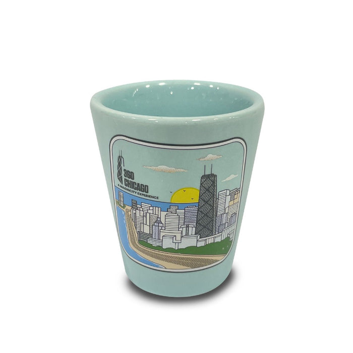 360 CHICAGO Skyline Mini Glass