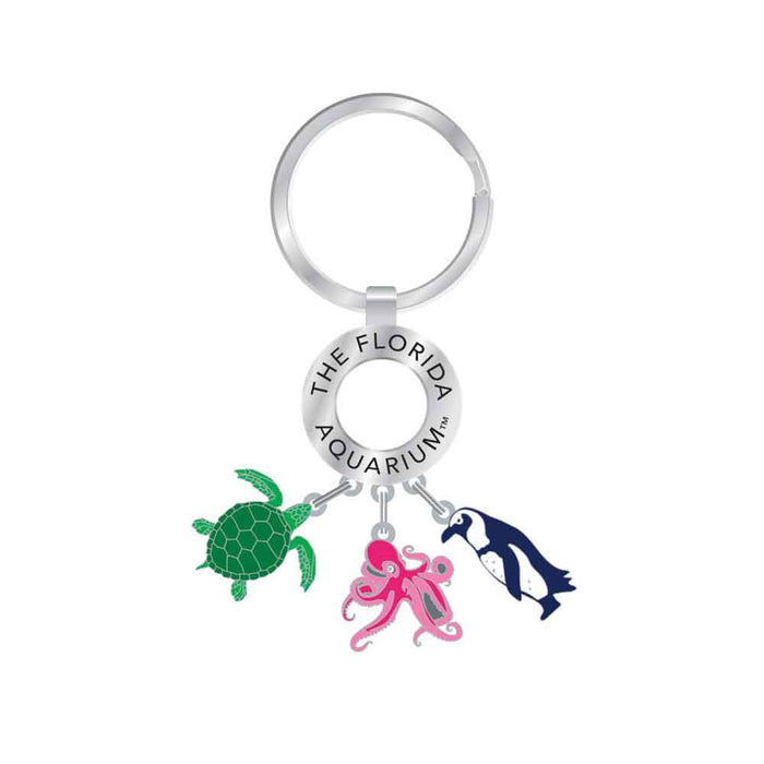 The Florida Aquarium Dangle Keychain