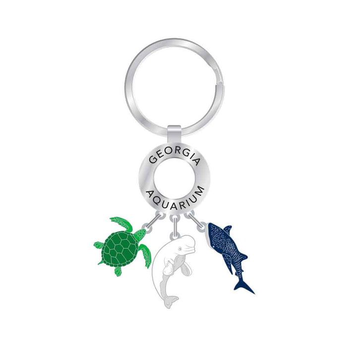 Gerogia Aquarium Dangle Keychain