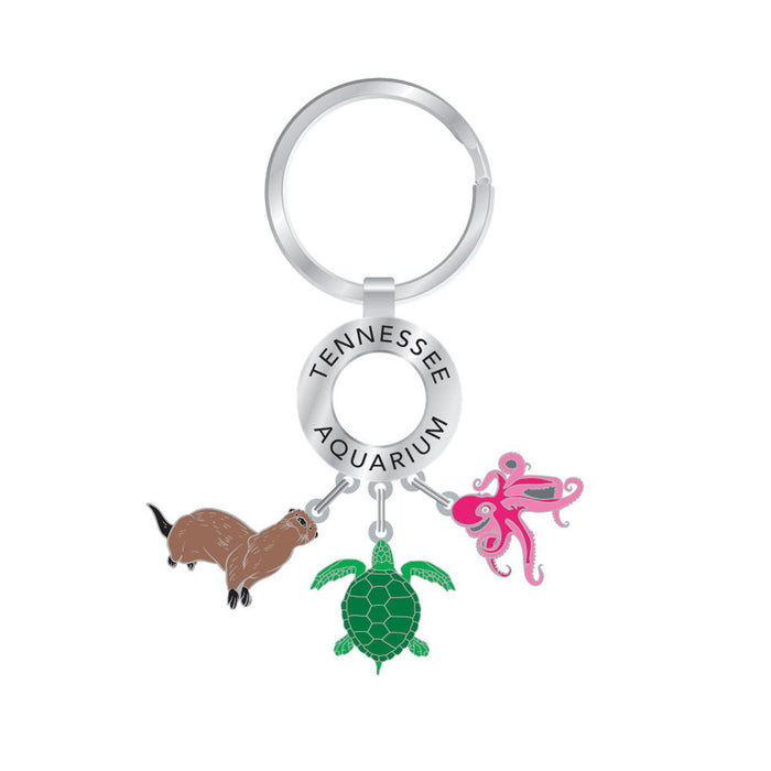 Tennessee Aquarium Dangle Keychain