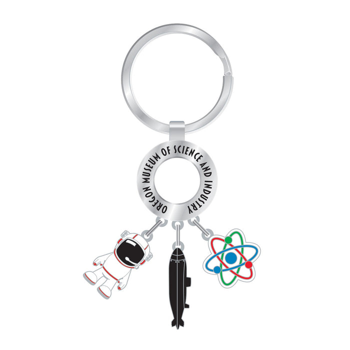 Oregon Museum of Science and Industry Dangle Keychain