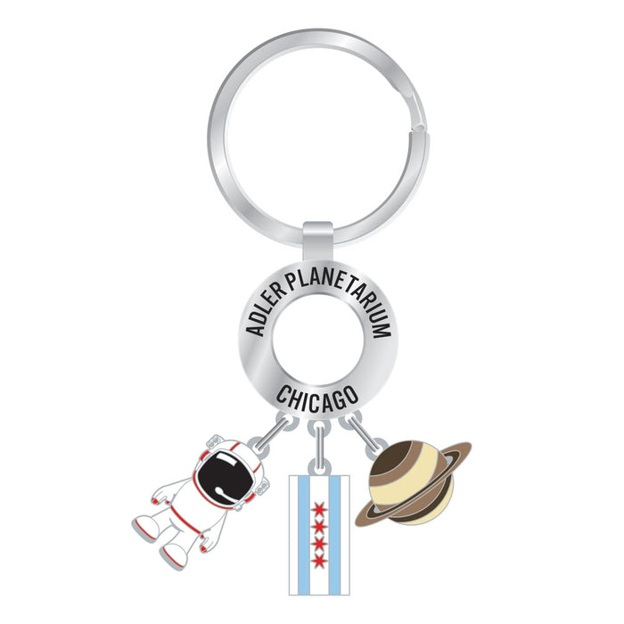 Adler Planetarium Dangle Keychain