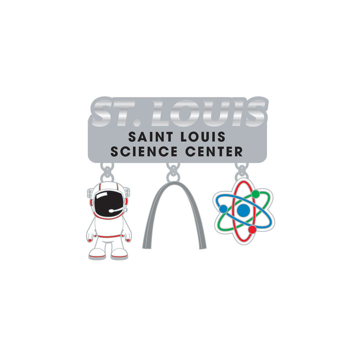 Saint Louis Science Center Dangle Magnet