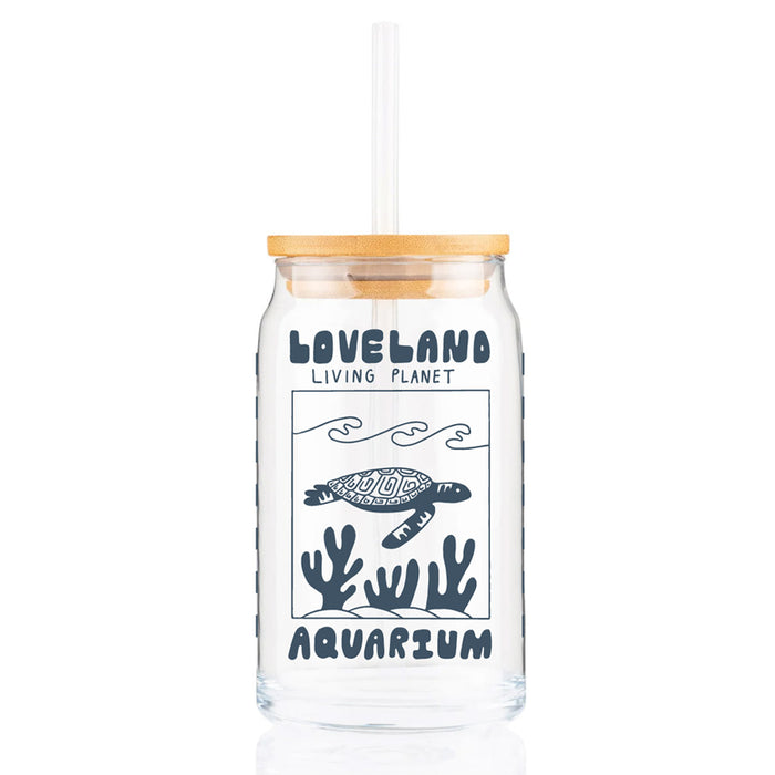 Loveland Living Planet Aquarium Turtle Glass Can