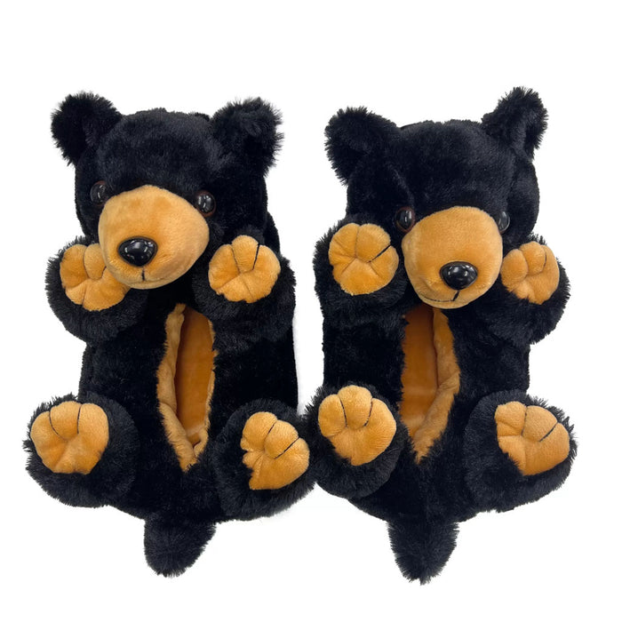 Black Bear Youth Slipper